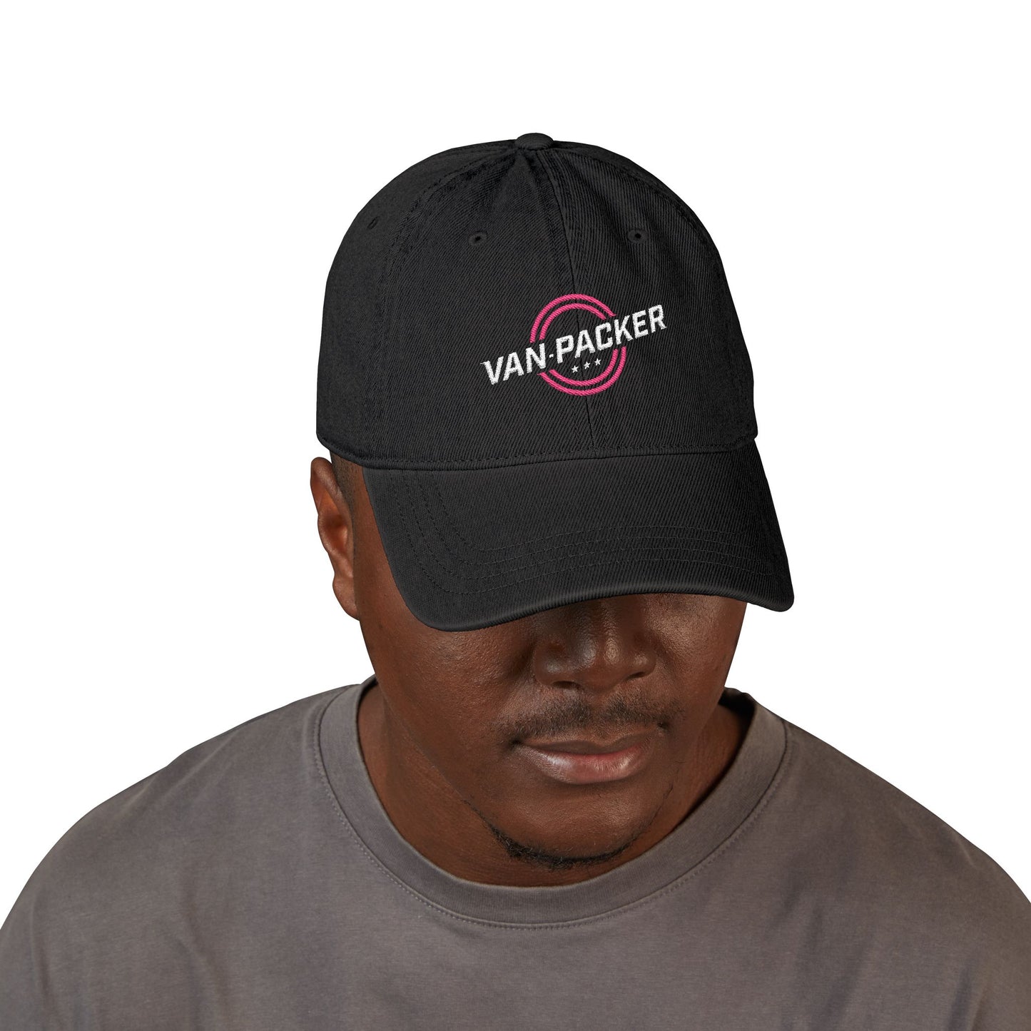 Denim Hat Van-Packer Logo