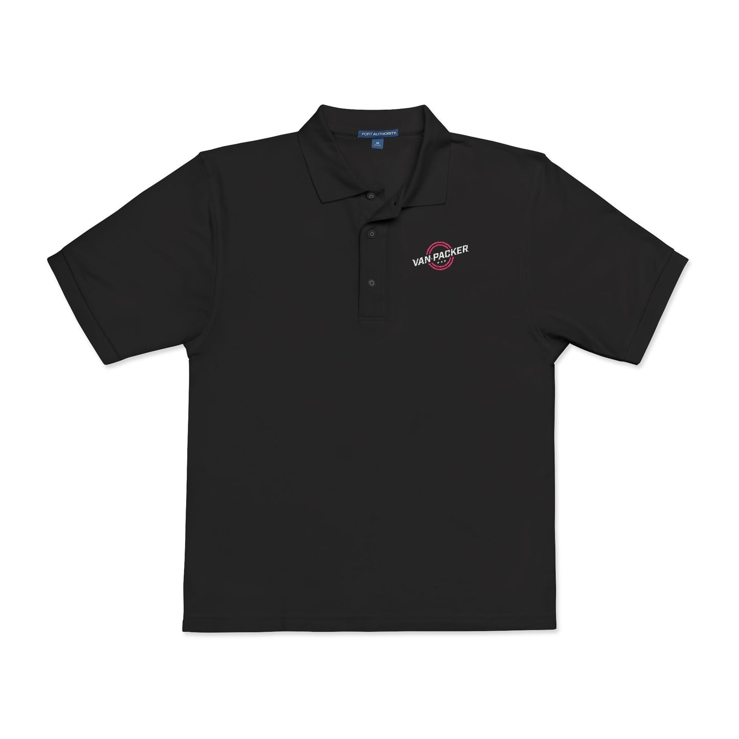 Embroidered "Van-Packer" Logo Polo Shirt