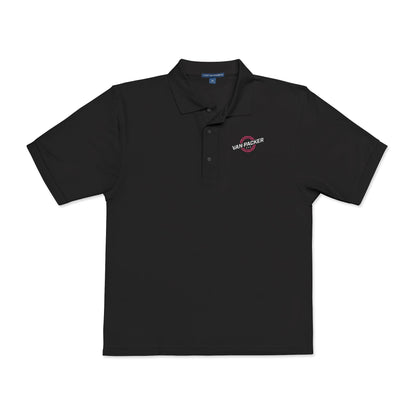 Embroidered "Van-Packer" Logo Polo Shirt
