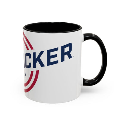 Modern Accent Van-Packer Coffee Mug — Bold Minimalist Circle Design (11/15 oz)
