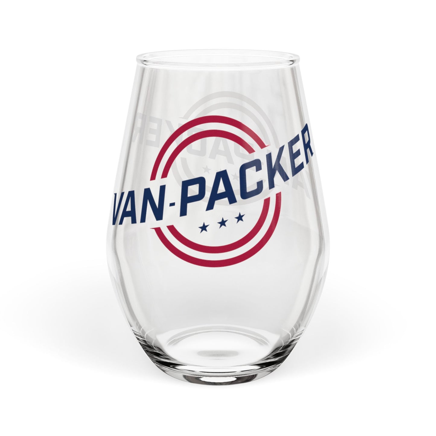 Stemless Van-Packer Wine Glass, 11.75oz