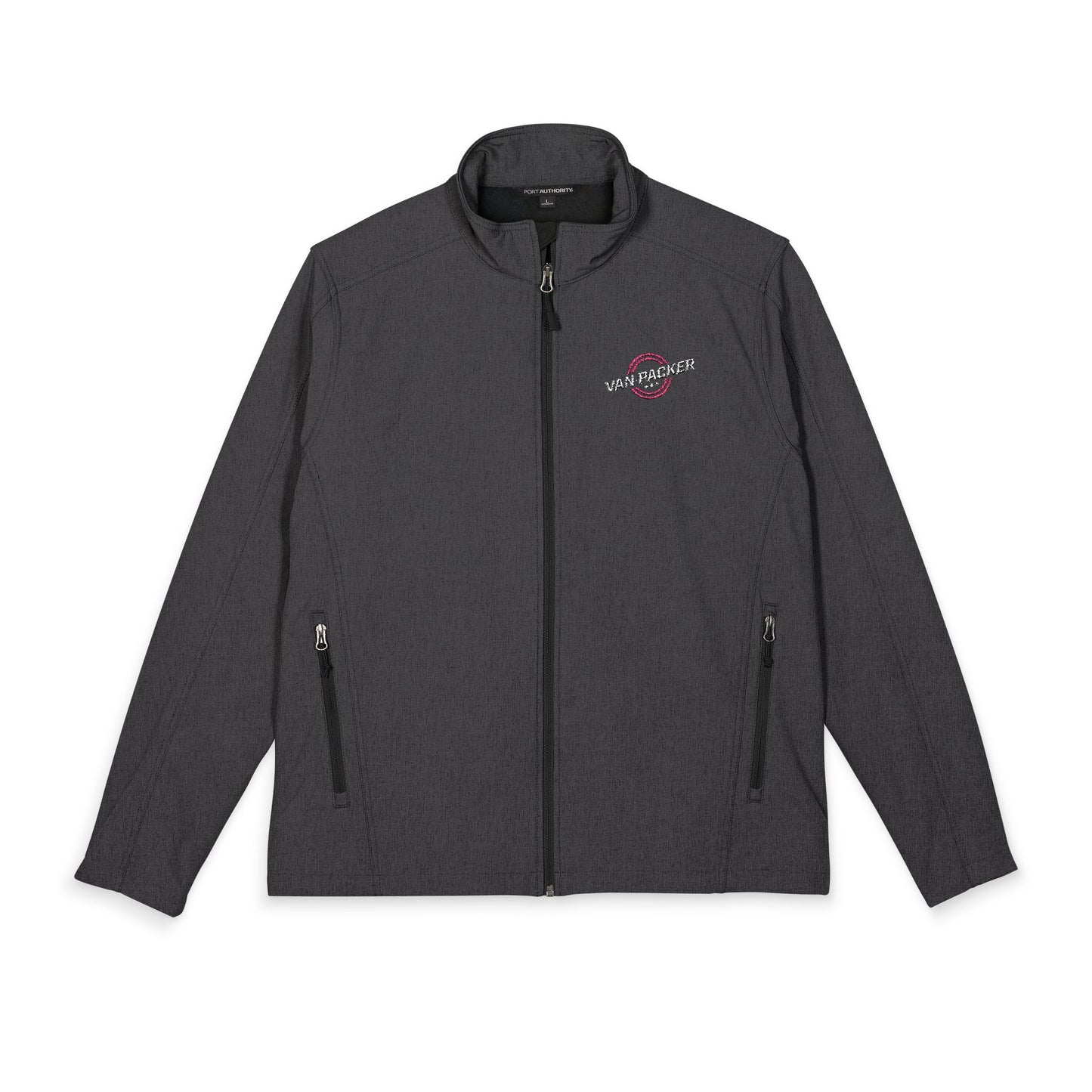 Port Authority® Men's Core Soft Shell Van-Packer Logo Jacket