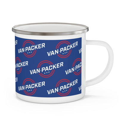 Enamel Camping Van-Packer Mug