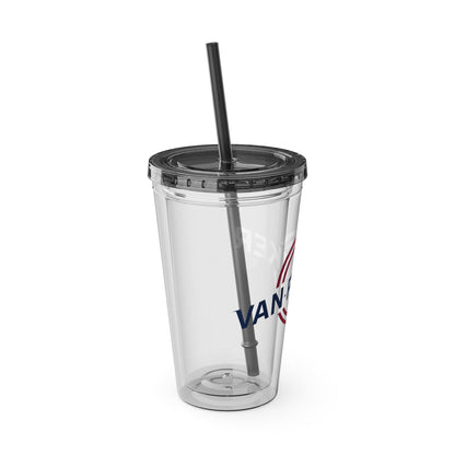 Van-Packer Sunsplash Tumbler with Straw, 16oz