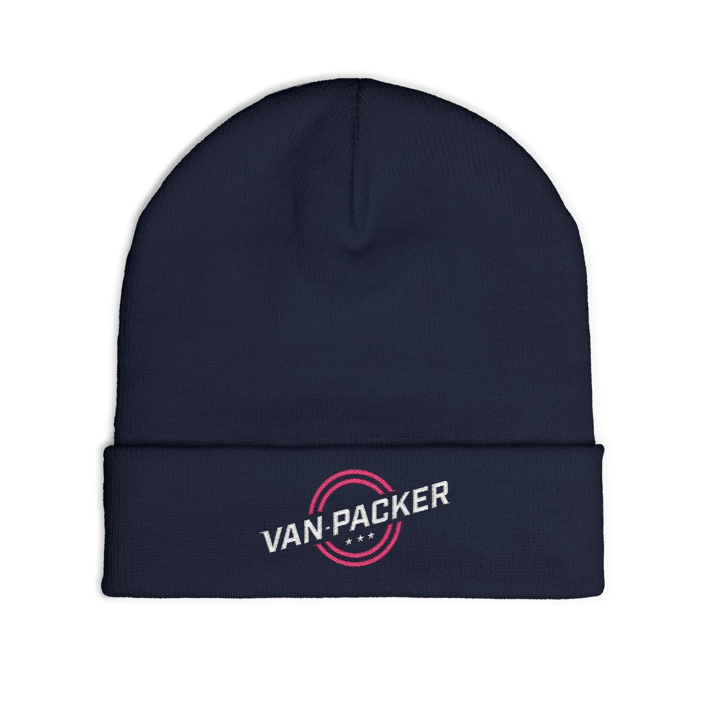 Knit Beanie Van-Packer Embroidered Logo