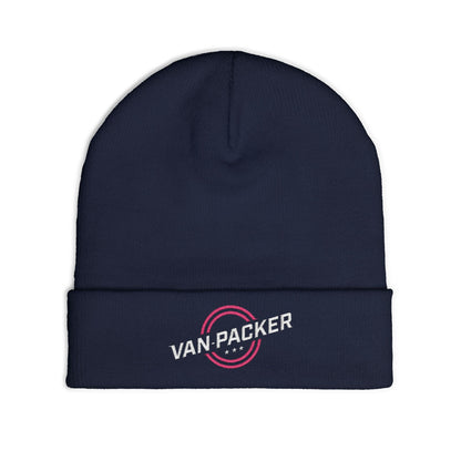 Knit Beanie Van-Packer Embroidered Logo