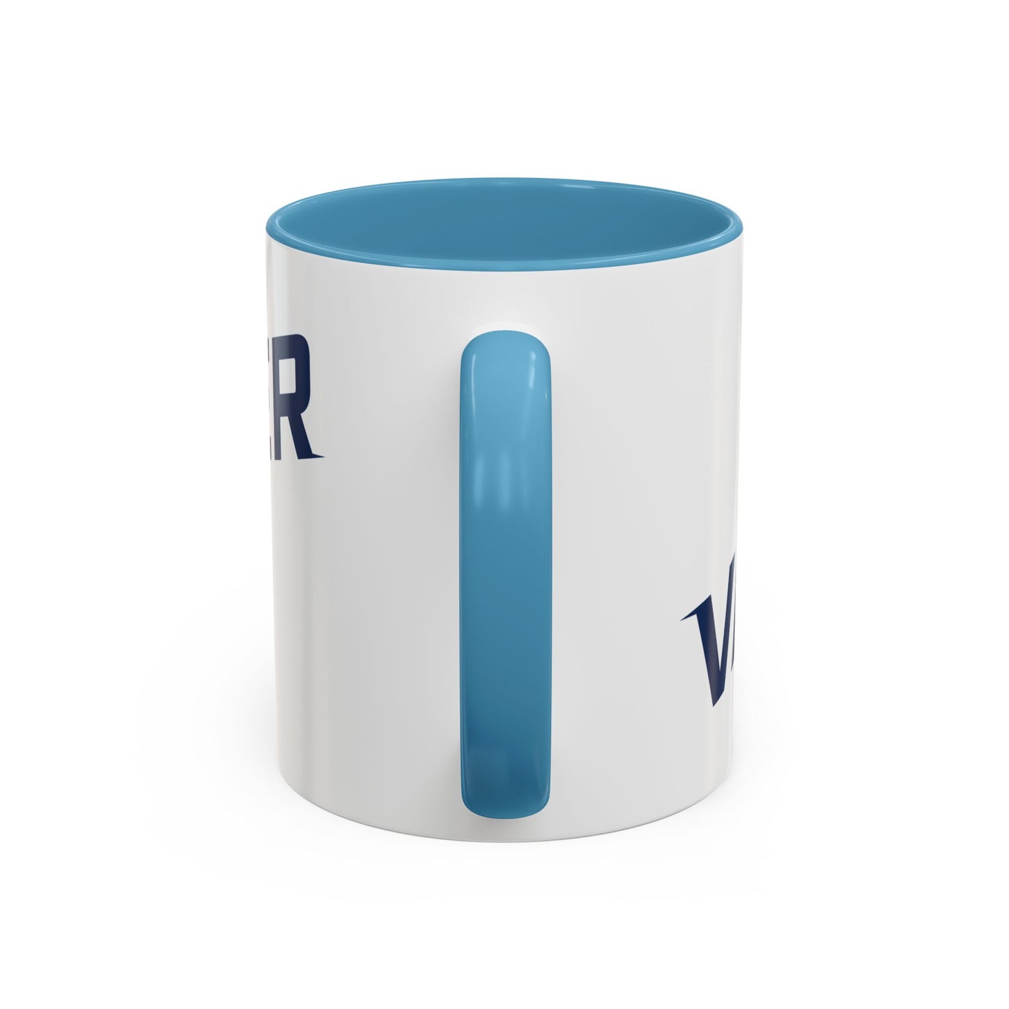 Modern Accent Van-Packer Coffee Mug — Bold Minimalist Circle Design (11/15 oz)